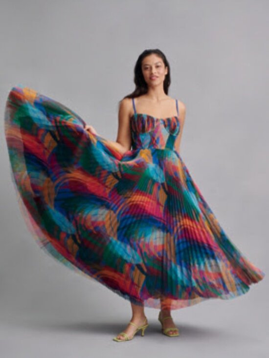 Hutch Dresses & Skirts - Anthropologie Hutch Pleated Sweetheart Dress